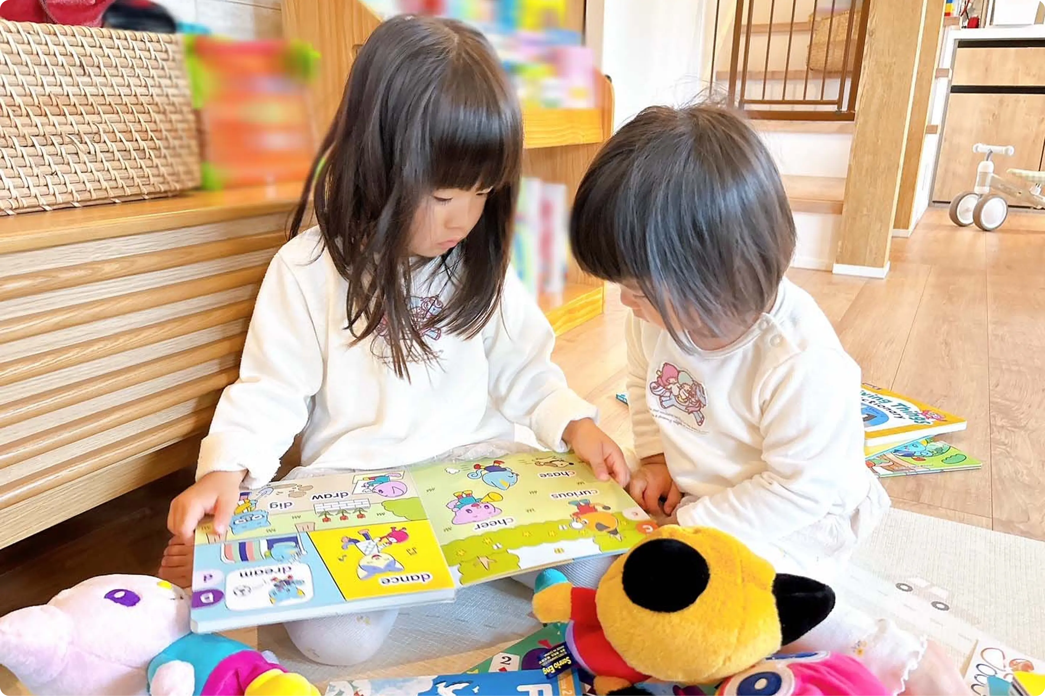 4歳・1歳の兄弟の写真