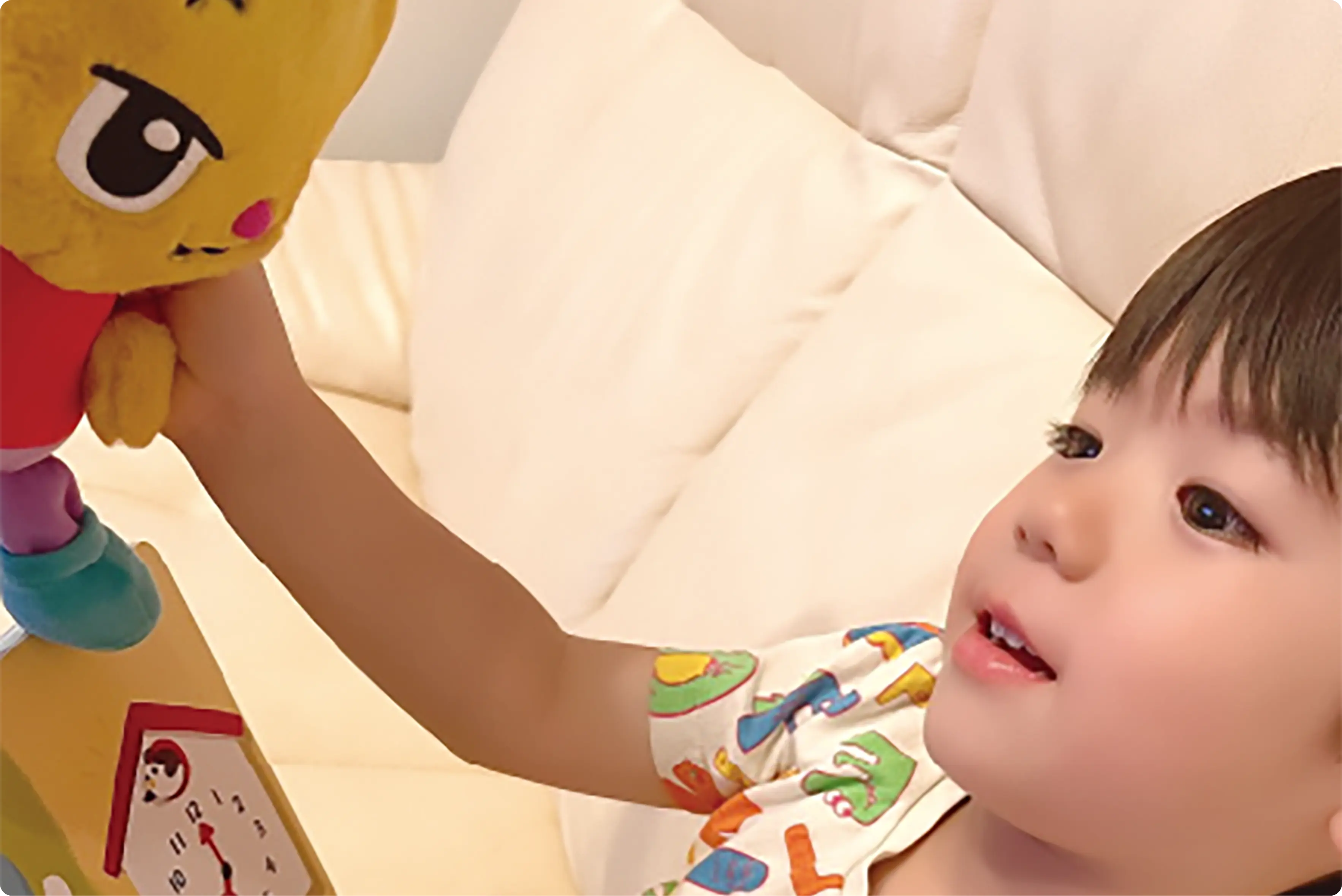 3歳の子どもの写真