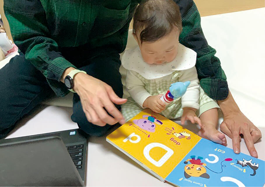 「Found it」のタッチペン 使用イメージ