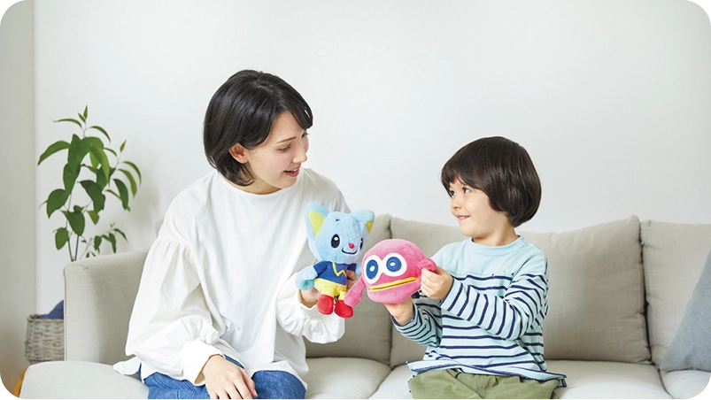 ぬいぐるみ 遊戯イメージ