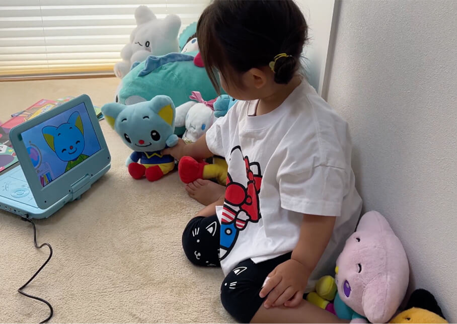 DVDコンテンツ 視聴イメージ