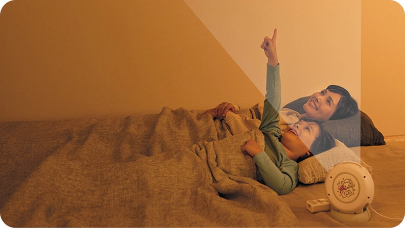 プロジェクター（Dream Switch） 視聴イメージ