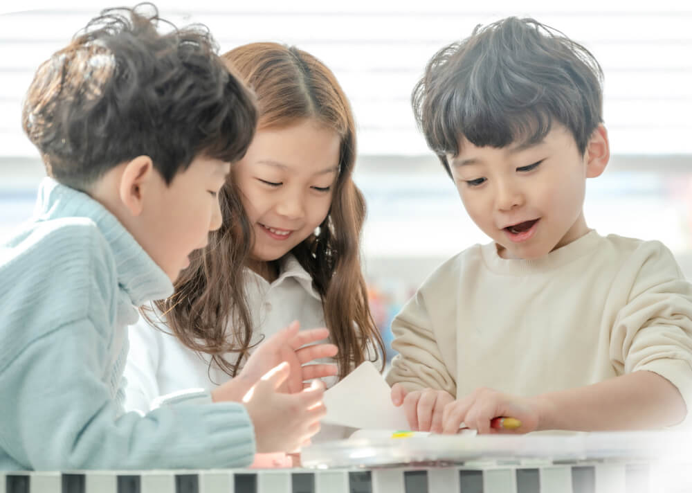 子供達のコミュニケーション イメージ