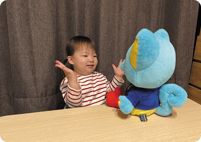 おしゃべりぬいぐるみ 使用イメージ