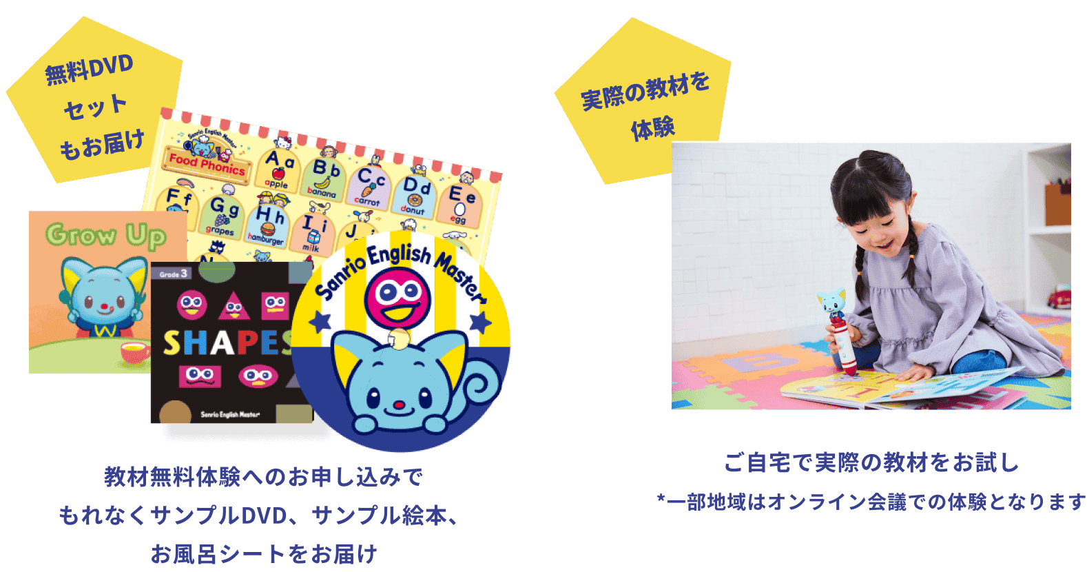 教材無料体験キャンペーン – 幼児・小学生向け本格英語教材