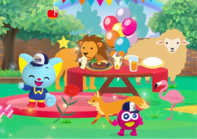 英語で遊ぶアトラクション「バディエディ ワンダフルクラブ」 - 英語